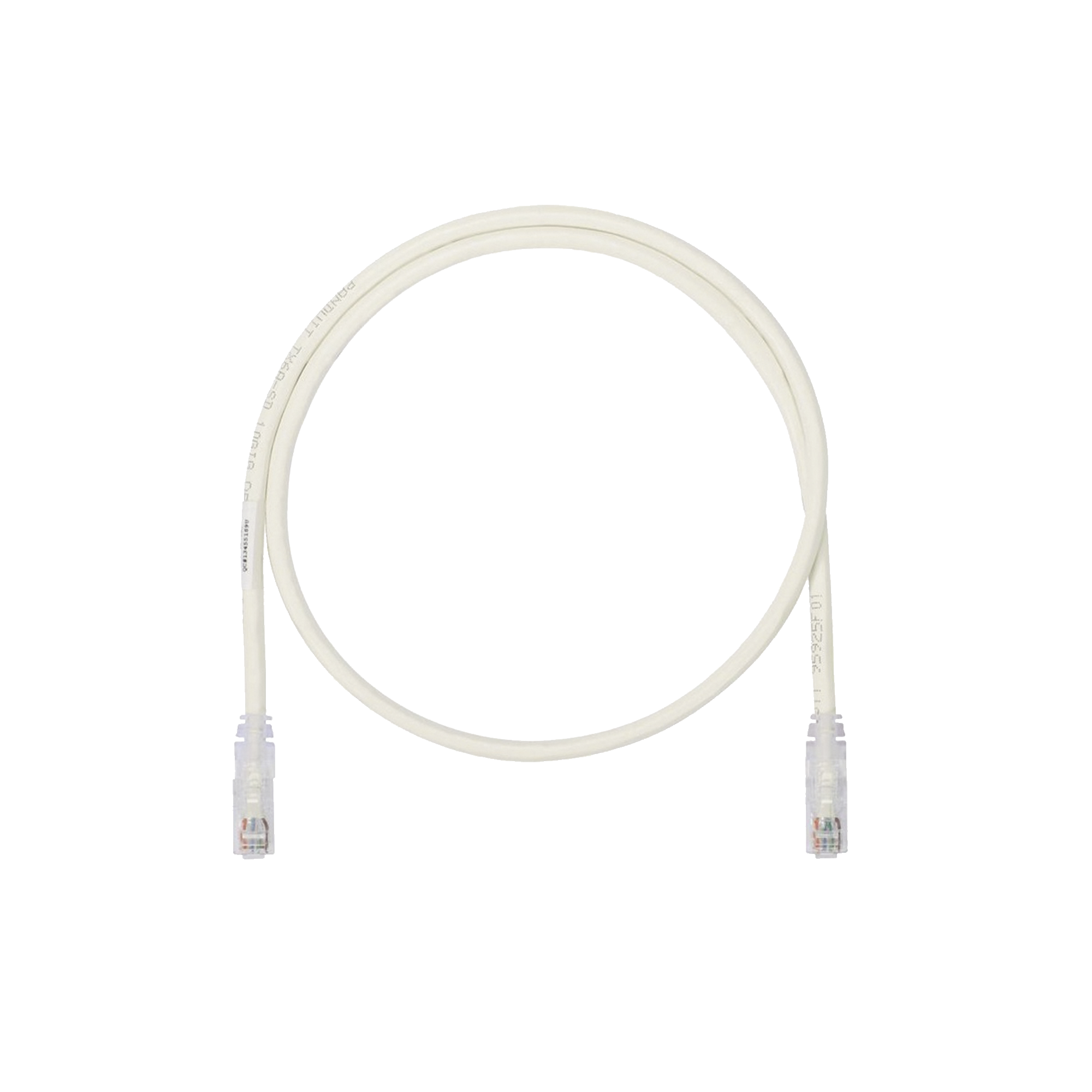 Cable de Parcheo UTP, Cat6A, 24 AWG, CM, Color Blanco, 3ft