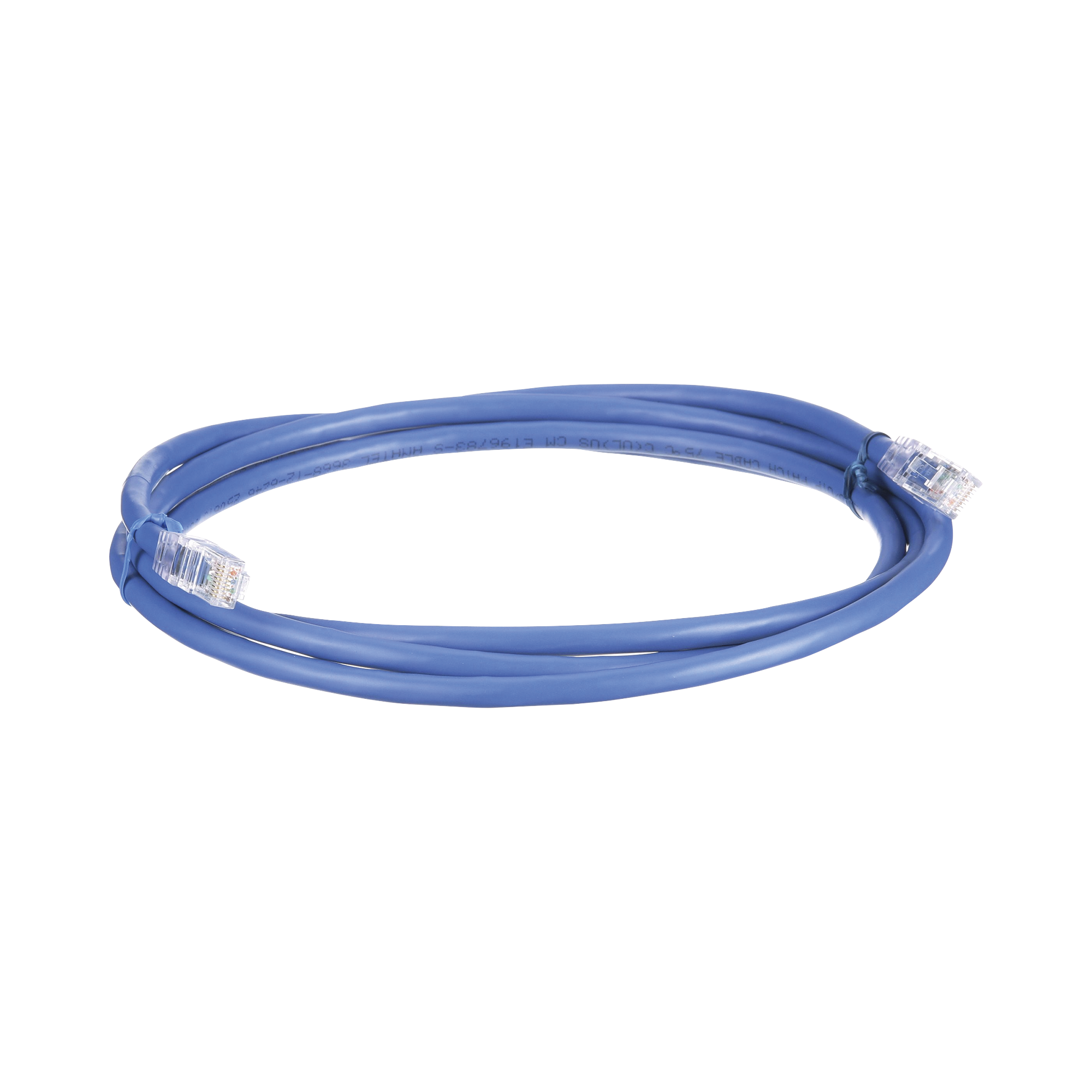Cable de Parcheo UTP, Cat6A, 24 AWG, CM, Color Azul, 35ft