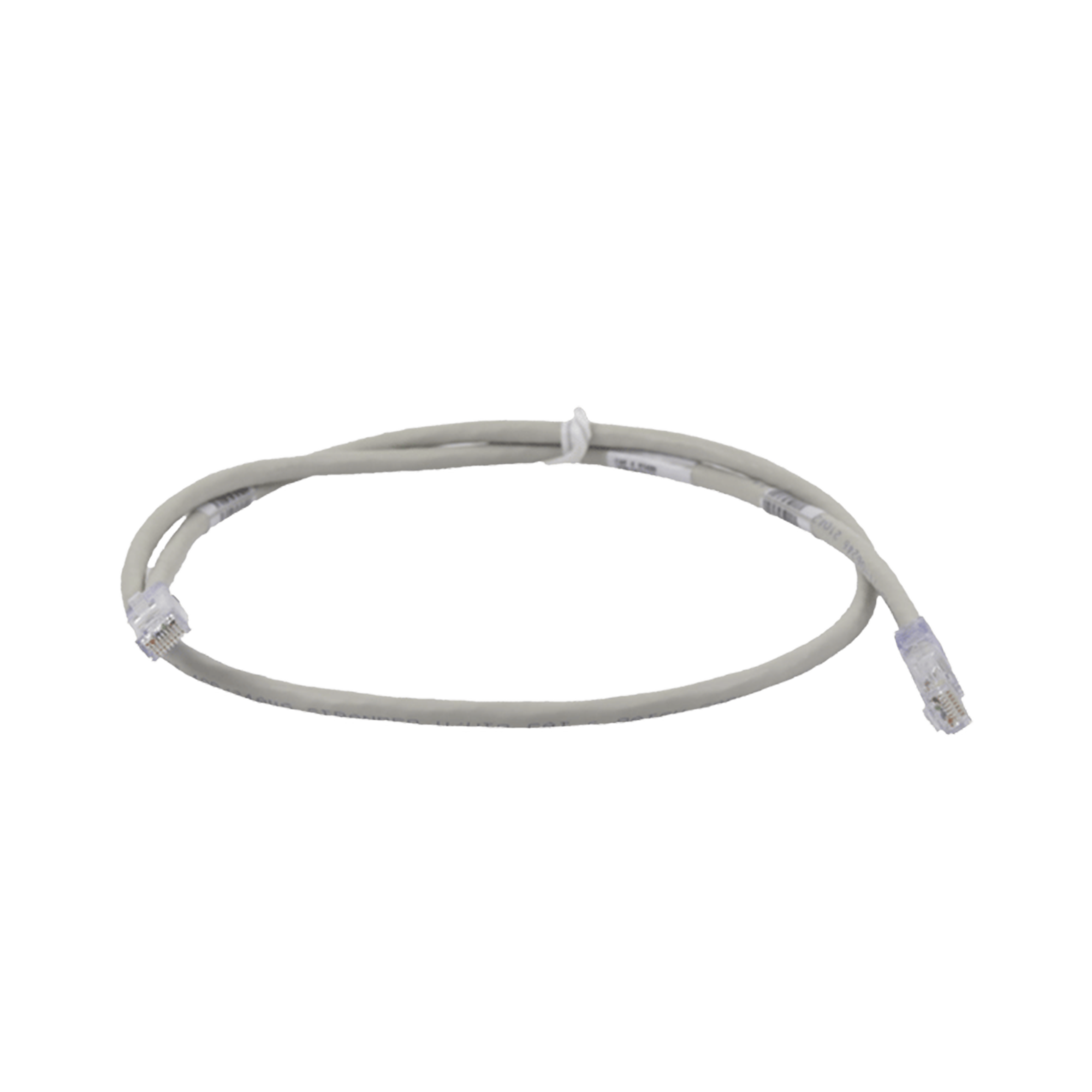 Cable de Parcheo TX6, UTP Cat6, 24 AWG, CM, Color Gris, 10ft
