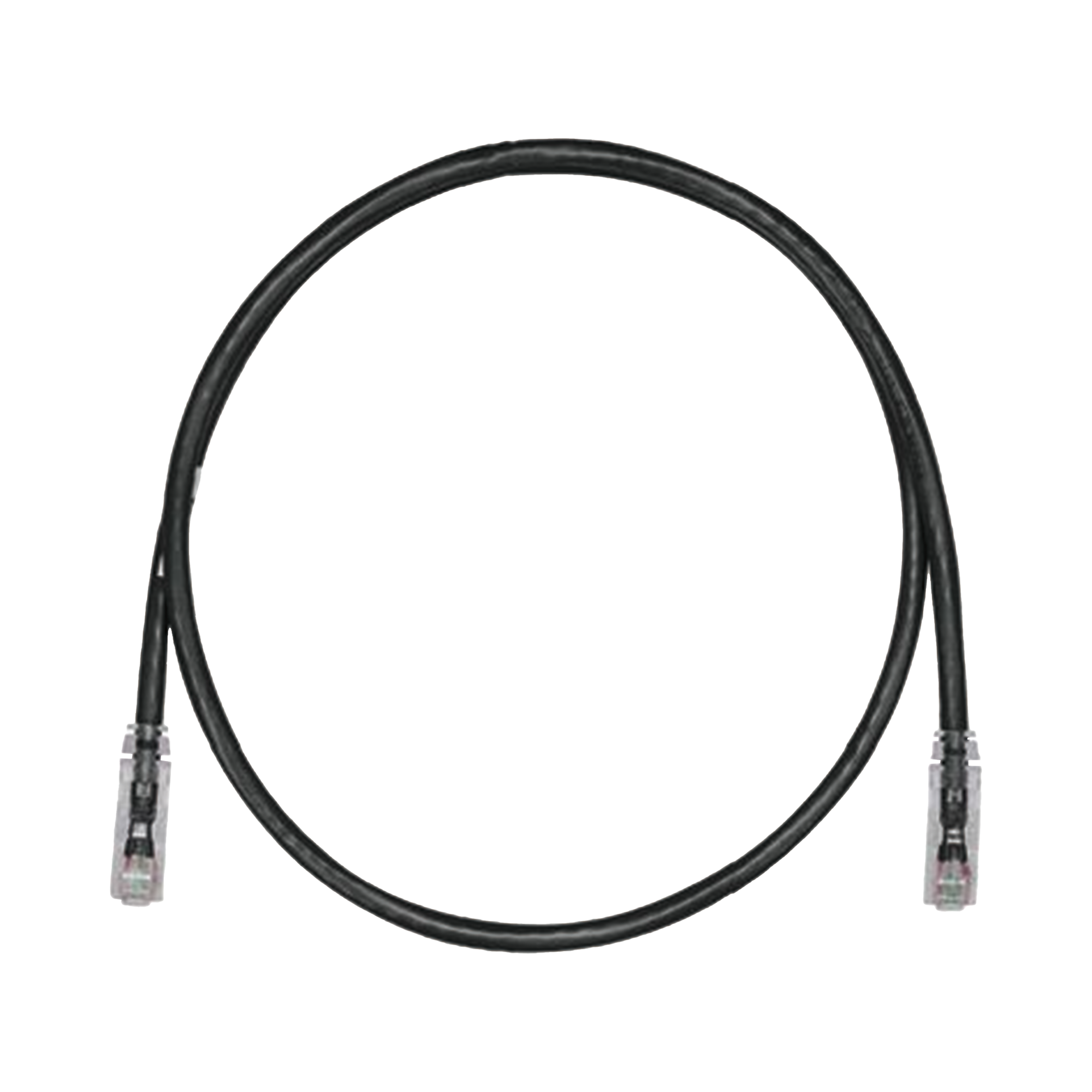 Cable de Parcheo TX6, UTP Cat6, 24 AWG, CM, Color Negro, 6 ft.