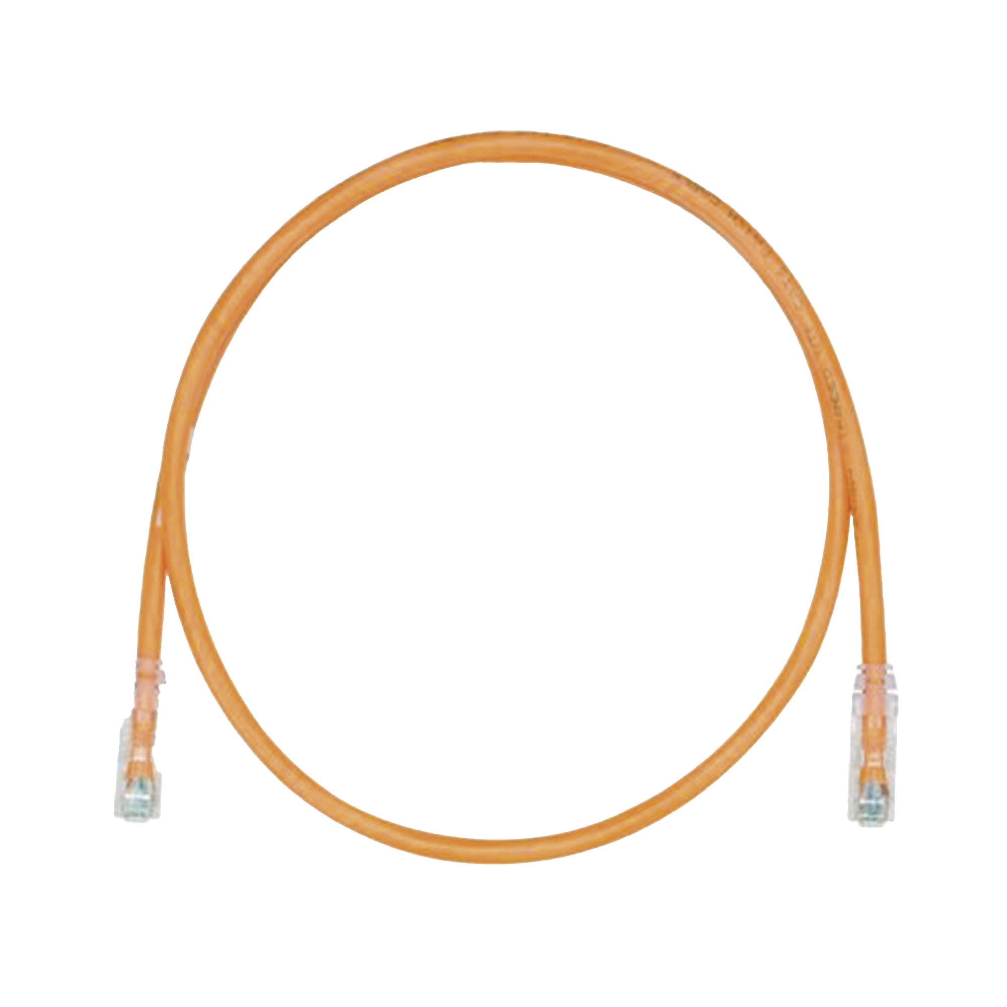 Cable de Parcheo TX6, UTP Cat6, 24 AWG, CM, Color Naranja, 8 Metros