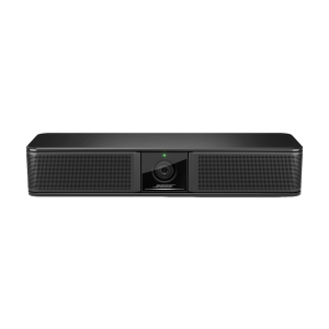 Barra de Videoconferencia | Cámara 4K UHD | 4 Micrófonos | Conexión USB | Wifi | Bluetooth | Ideal para Salas Pequeñas