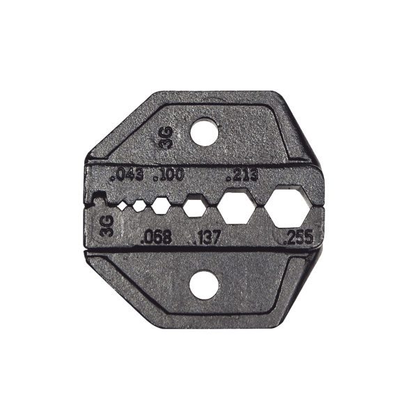 Matriz Ponchadora para RG58, RG59, RG62 y  RG174. Compatible con Pinza Ponchadora VDV200-010