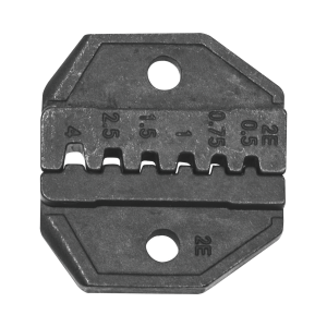 Matriz Ponchadora, Férulas (Ferrule)  Aisladas, sin Aislamiento o de Terminal de Clavija. Compatible con Pinza Ponchadora VDV200-010.
