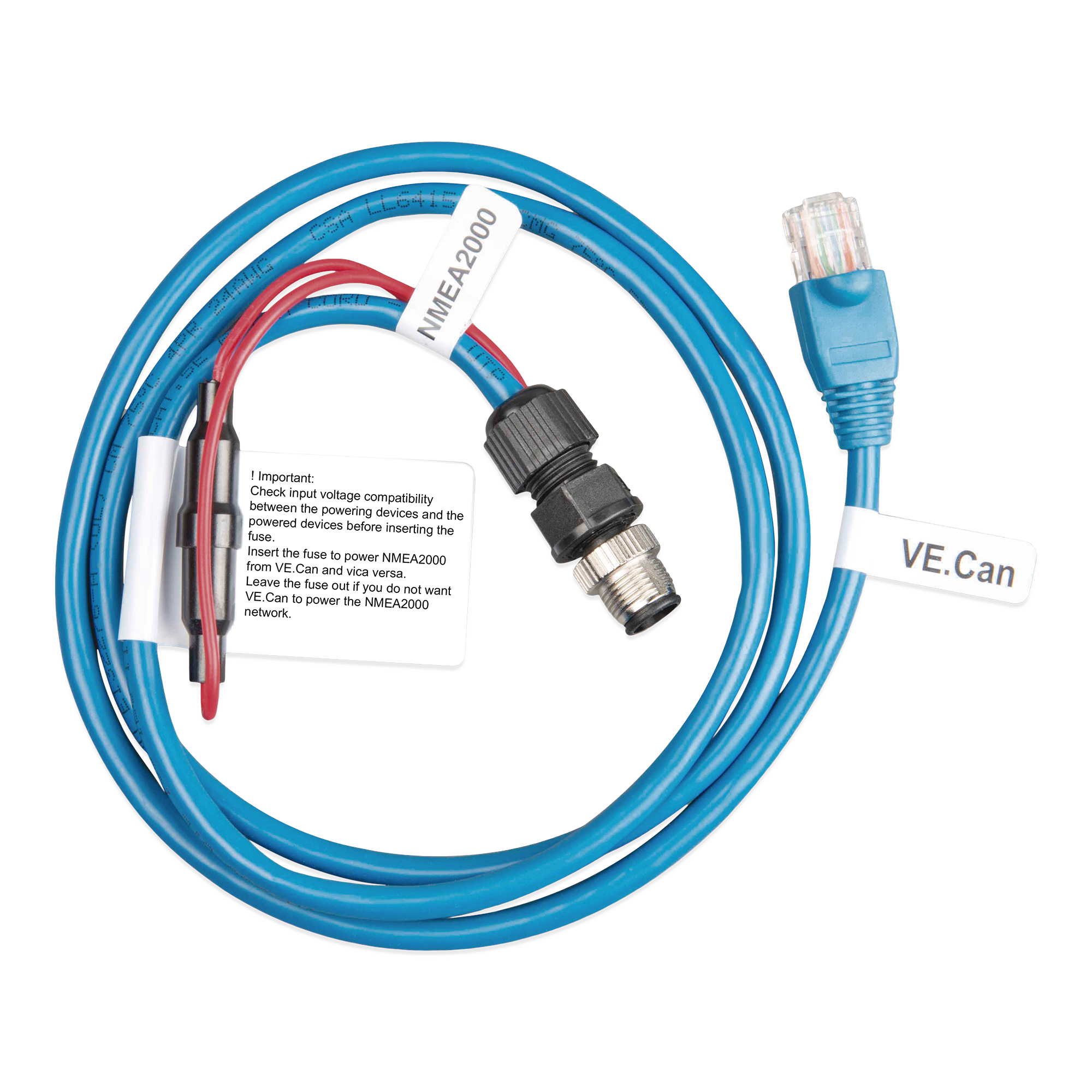 Cable Micro- C VE.Can a NMEA 2000 para Comunicación entre Equipos Victron y Rede NMEA 2000
