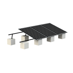 Montaje para Panel Solar, Riel "8" de 5400mm para Módulos con Espesor de 30-35mm, Velocidad de Viento Máx. 136km/h (20¬∞ a 45¬∞) Con Anodizado Negro