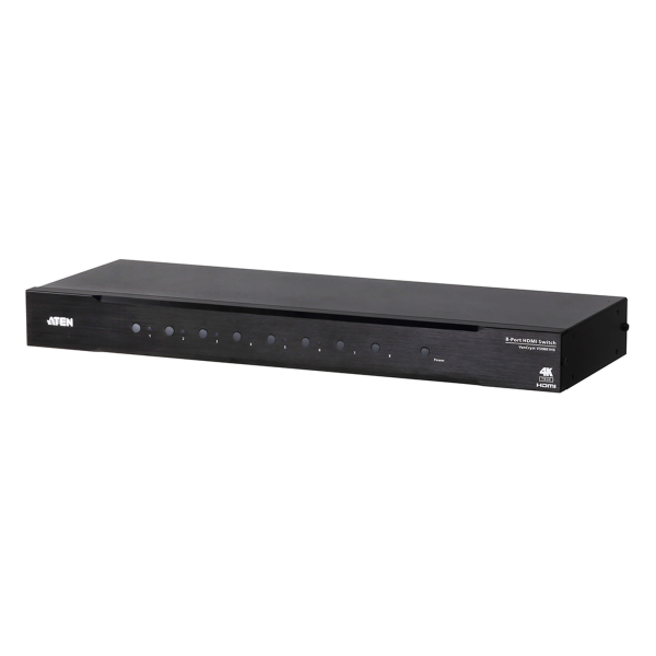 Switch HDMI | 8 Entradas x 1 Salida |¬†Resolución True 4K 4:4:4 | Control RS-232 e IR |¬†HDCP 2.2 | HDR10+ | Plug & Play