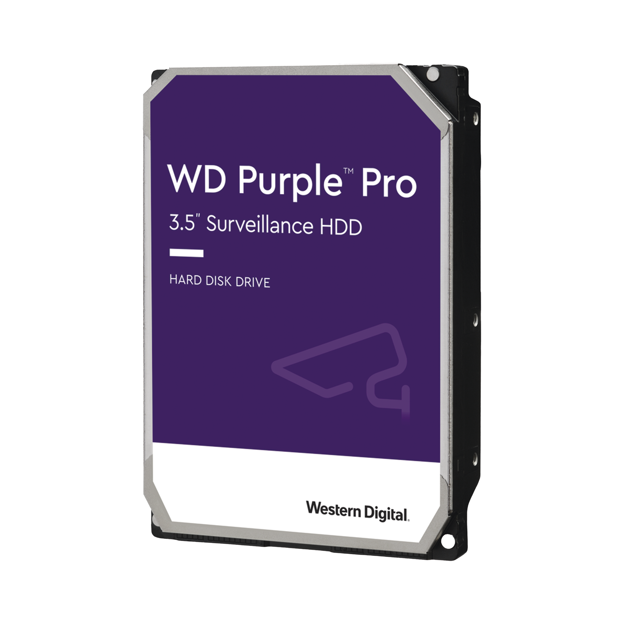 Disco Duro Purple Pro de 10 TB / 7200 RPM / Optimizado para Soluciones de Videovigilancia con Analiticos (Meta Data) / Uso 24-7 / 5 Años de Garantia