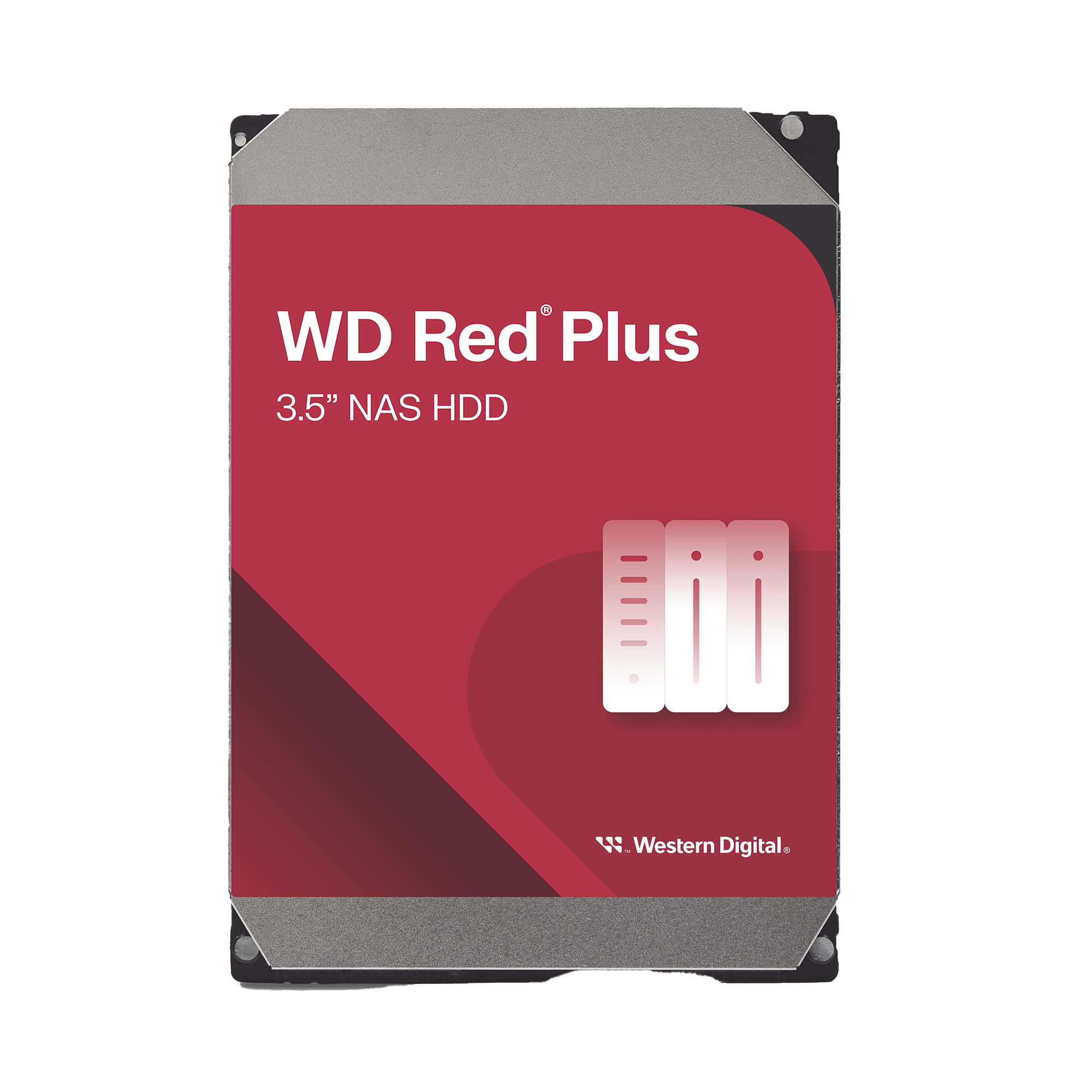Disco Duro Red Plus 4TB / 5400 RPM / Optimizado para NAS / Uso 24-7 / 3 Años de Garantia