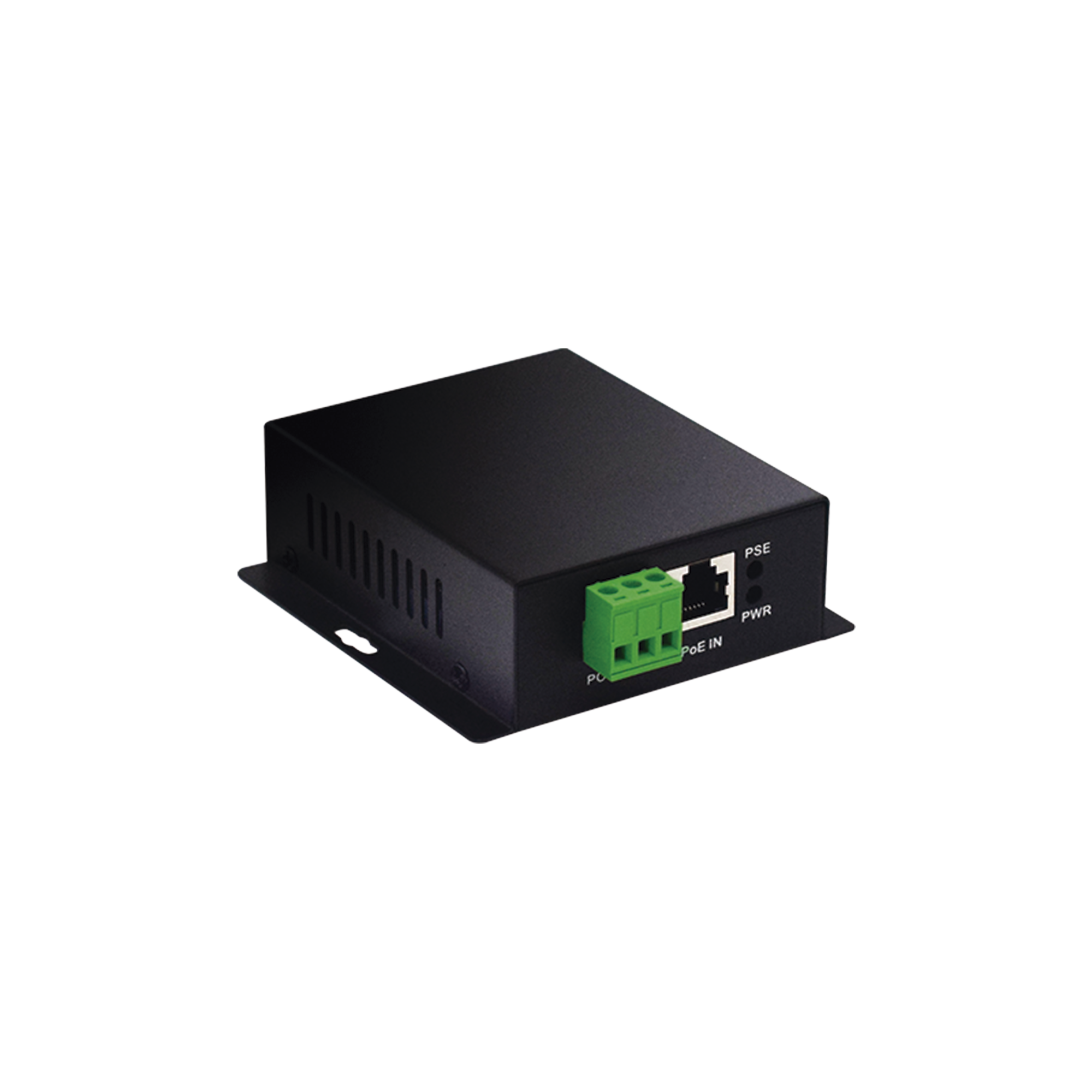 Convertidor PoE Industrial / Entrada PoE 802.3 af/at / Salida PoE pasivo 24V / Conexión plug and play / Alcance de hasta 100 metros / Ideales para Enlaces Inalámbricos