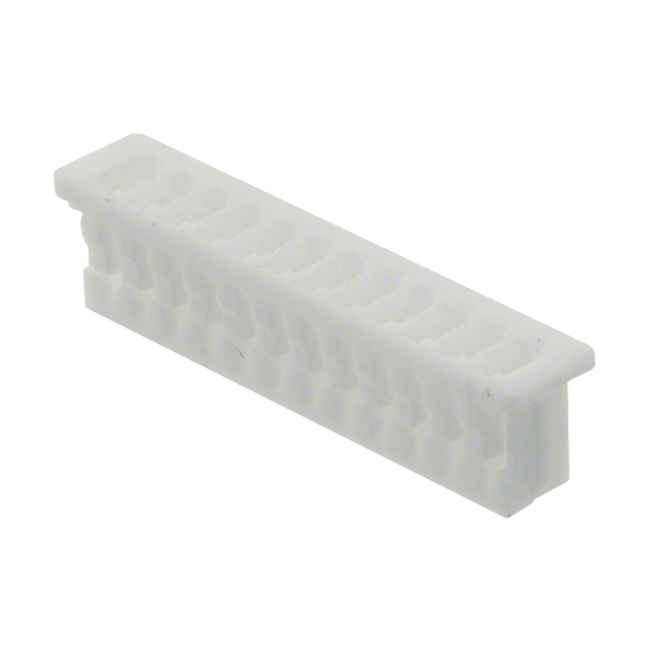 Conector Receptáculo MOLEX de 12 terminales, separación de 1.25 mm entre pines y uso en arneses de Móviles KENWOOD Series 102.