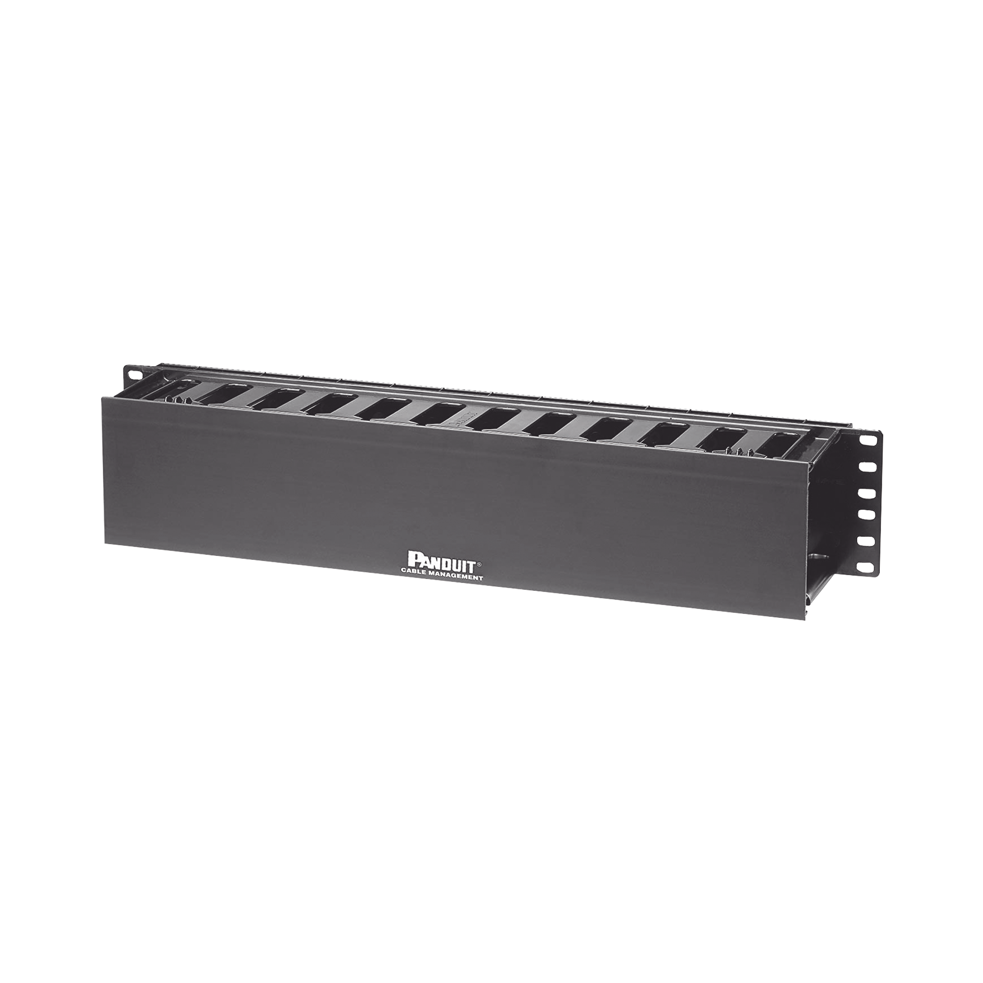 Organizador de Cables Horizontal PatchLink, Sencillo (Solo Frontal), Para Rack de 19in, 2UR