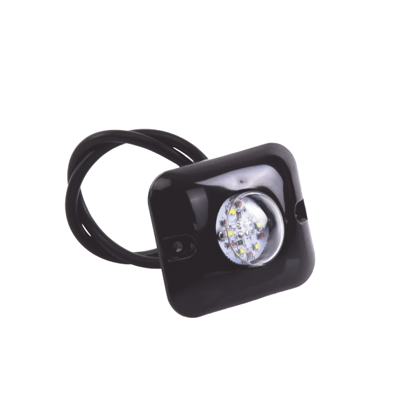 Estrobos Ocultos de 12 LED, Color Rojo/Claro, Ideales para Vehículos Encubierto