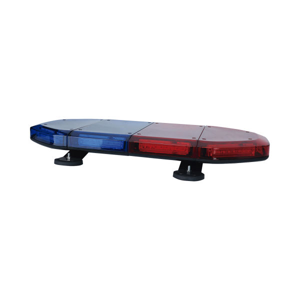 Mini Barra de 24 Pulgadas con 240 LED, Color Rojo/Azul Con Montaje Magnético