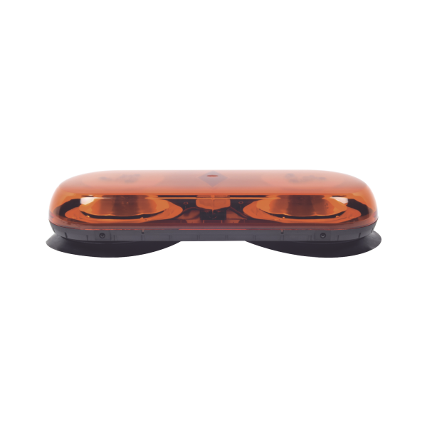 Mini Barra con 18 LED, Color Ámbar con Montaje Magnético de Succión