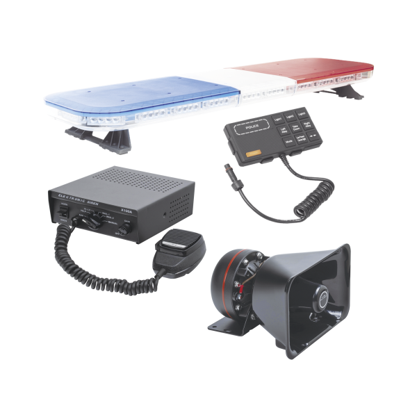 Kit básico para equipamiento de unidades de Seguridad Pública