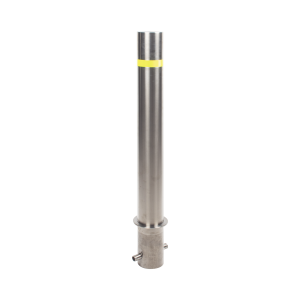 Bolardo Fijo de Acero Inoxidable de 900 mm de Altura / Ideal para aplicaciones delimitaciones de automóviles