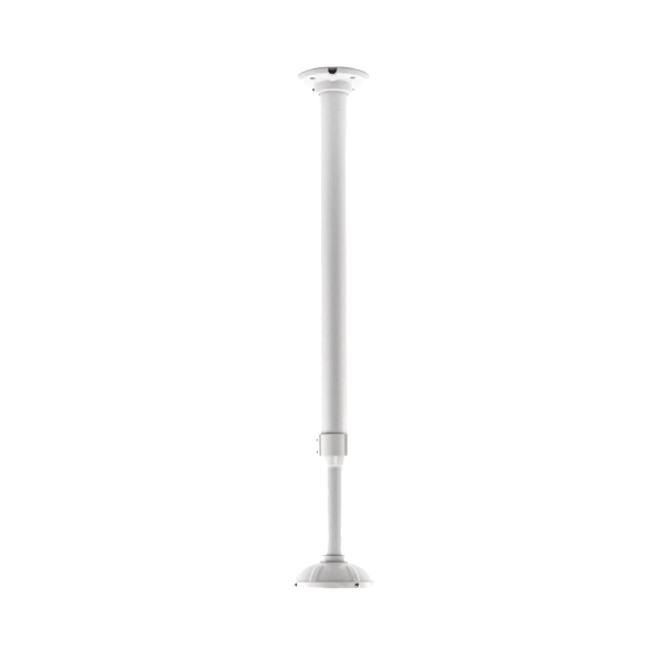 Soporte Telescópico Universal para Cámaras Domo y Bala / Color Blanco / 0.60 mts a 1.2 mts de Distancia (Ajustable)