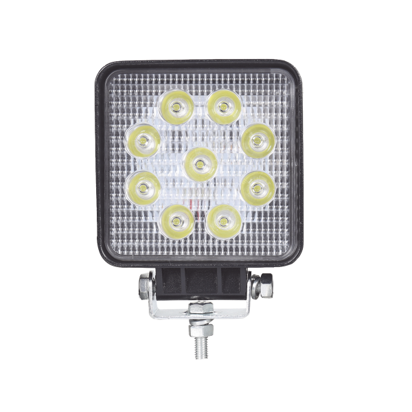 Luz de trabajo de 9 LED , 2300 Lúmenes, 27 Watts, 10-30 Vcc, IP67