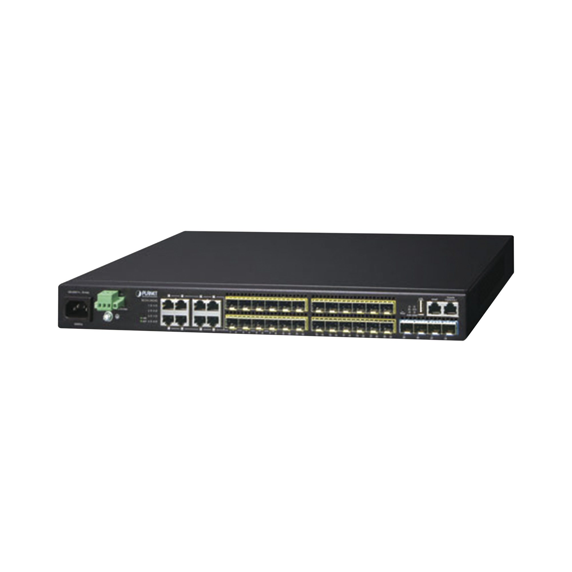 Switch Core Capa 3, 24 Puertos SFP 100/1000X, 8 Puertos Compartidos Gigabit Ethernet, 4 Puertos SFP de 10 Gbps