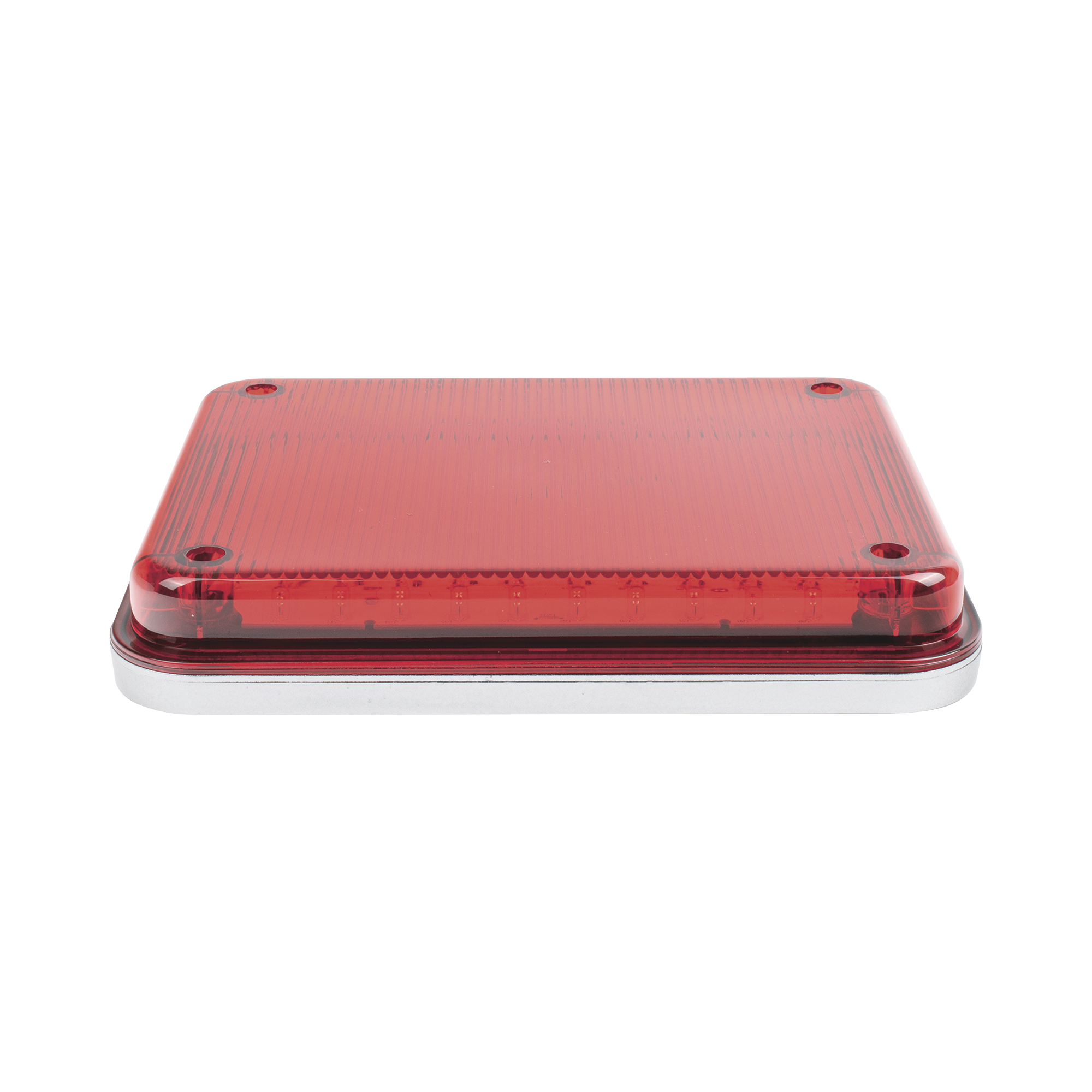 Luz de Advertencia de 9X7", Color Rojo, Ideal para Ambulancias