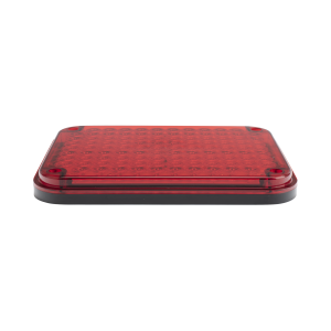 Luz de Advertencia de 9X7", Color Rojo, Ideal para Ambulancias
