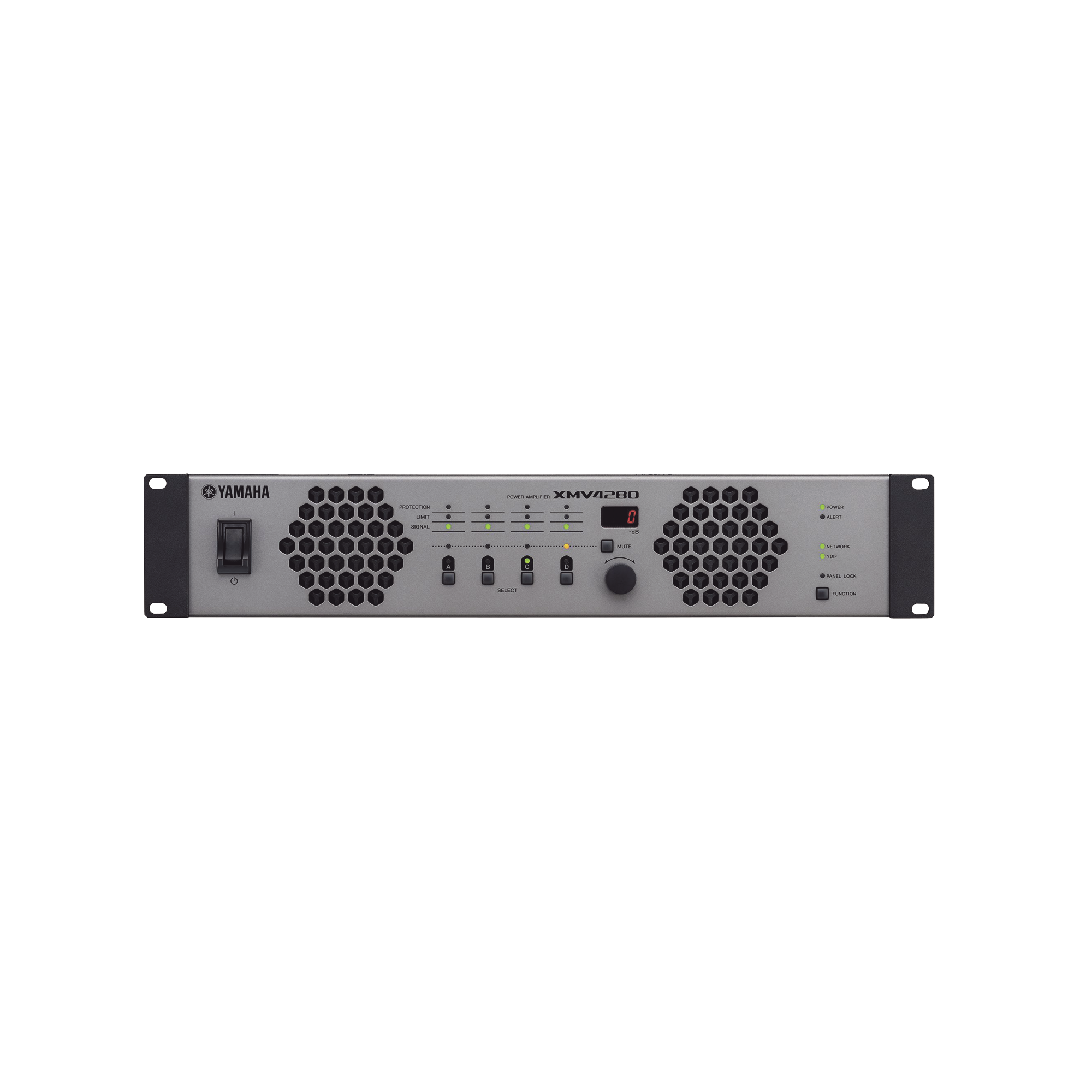 Amplificador de Audio, 4 Canales, 280w, Alta y Baja Impedancia, Conexión Análoga y YDIF, Para Serie MTX