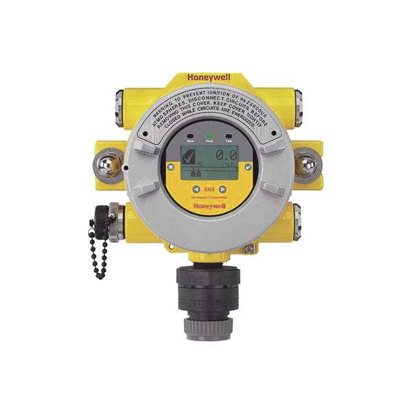 Transmisor Universal XNX, HART® sobre salida 4-20 mA, 3 Relés falla/alarma, ATEX/IECEx, 5 entradas M25, Aluminio Pintado, Configurado Para Searchpoint Optima Plus y Searchline Excel