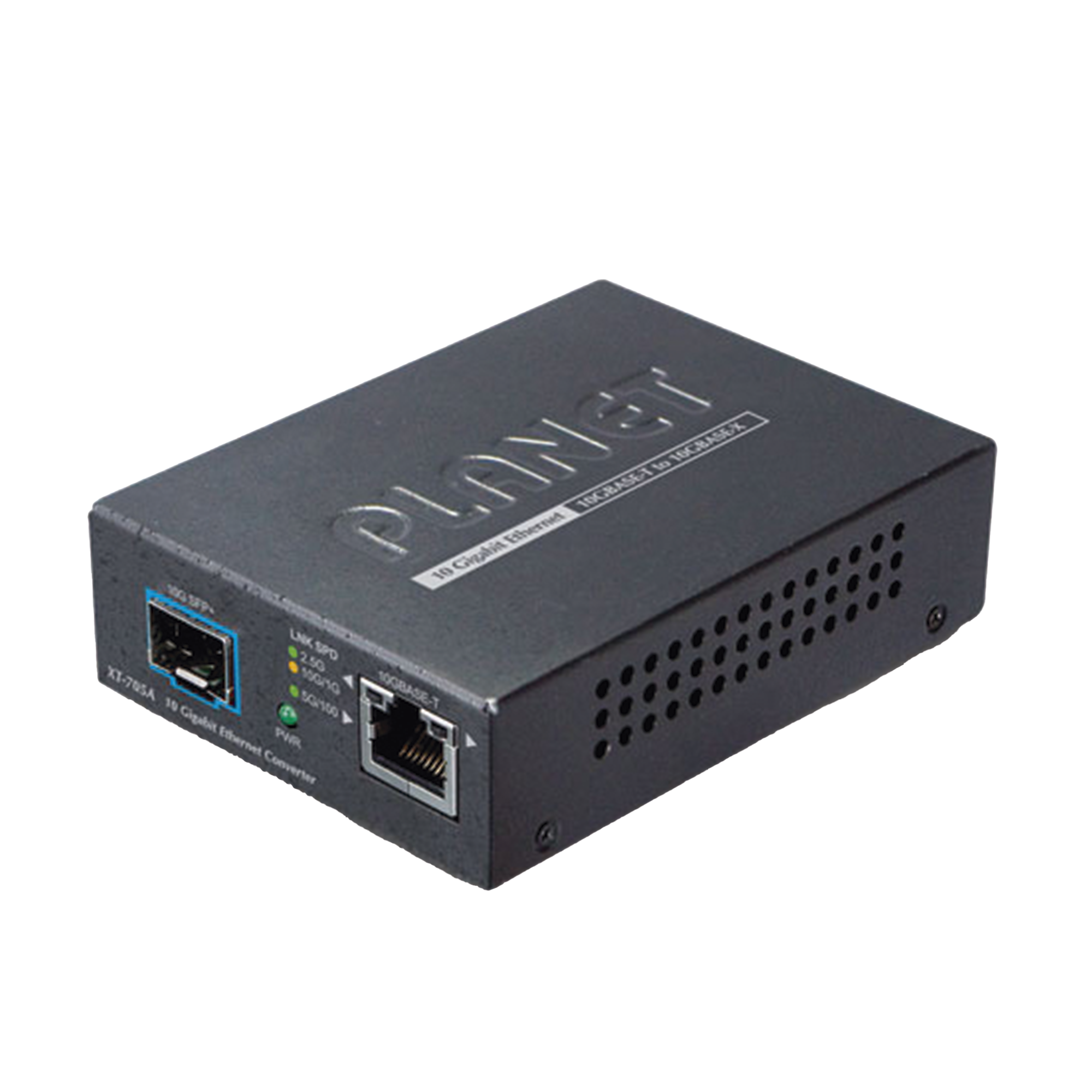 Convertidor de Medios Ethernet RJ45 10G/5G/2.5G/1G/100M a SFP+ 10GBASE-X