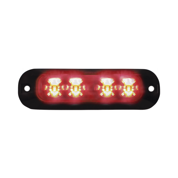 Luz Perimetral , 4 LEDs Ultra Brillantes, color Rojo