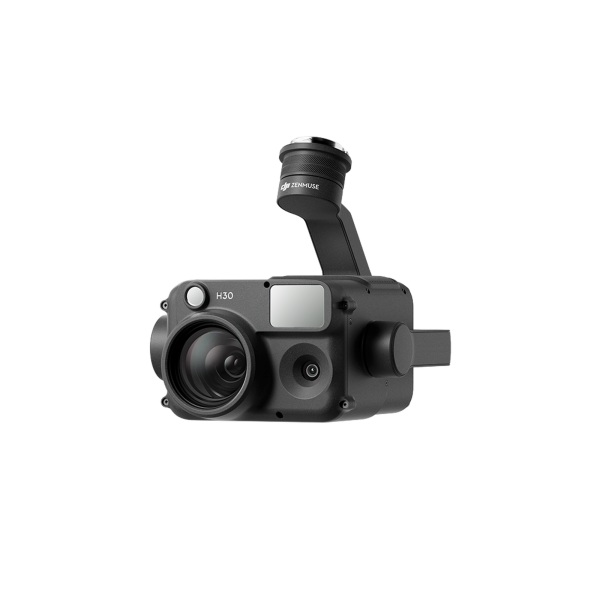 Payload Zenmuse H30, Zoom de 7.1- 172 mm /Telémetro Laser Alcance de 3000m/ Gran angular 48 MP Compatible con Drone Matrice 350RTK