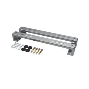 ZT-MPF-180 - Base para piso universal ajustable para capacidades de 1 a 3 toneladas con pernos deslizables y amortiguación